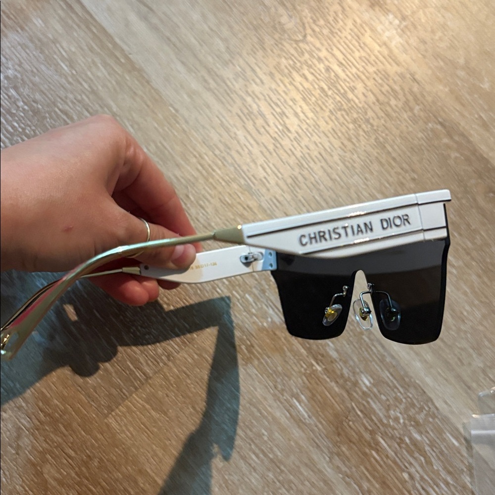 Dior Gold and Silver Sunglasses - Picture 6 of 9